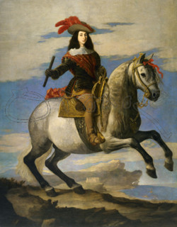 RIBERA JOSE DE 1591/1652
RETRATO ECUESTRE DE JUAN JOSE DE AUSTRIA-1648-BARROCO ESPAÑOL
MADRID,