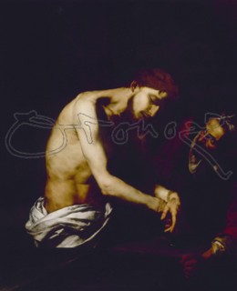 RIBERA JOSE DE 1591/1652
CRISTO FLAGELADO -
NAPOLES, MUSEO GEROLAMINI
ITALIA

This image is