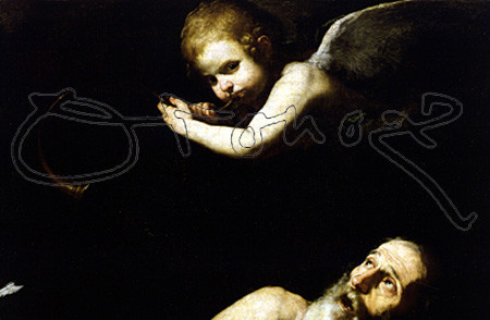 RIBERA JOSE DE 1591/1652
S JERONIMO Y EL ANGEL-DET ANGEL-1626(CONJ EN Nº 137992)
SAN PETESBURGO,