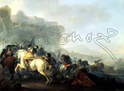LIN HERMAN VAN
COMBATE DE CABALLERIA-HACIA 1665-LIENZO 58,7X79,2CM-NºINV.20178
UTRECHT, MUSEO
