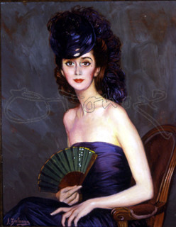 ZULOAGA IGNACIO 1870-1945
SEÑORA DE PATIÑO(LA DURCAL)O/L 93X73 CM
MADRID, COLECCION