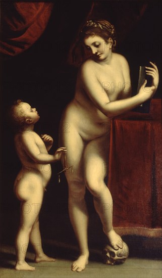 CAMBIASO LUCA 1527-1585
ALEGORIA DE LA VERDAD
MADRID, COLECCION DUQUES DE ALBA
MADRID
