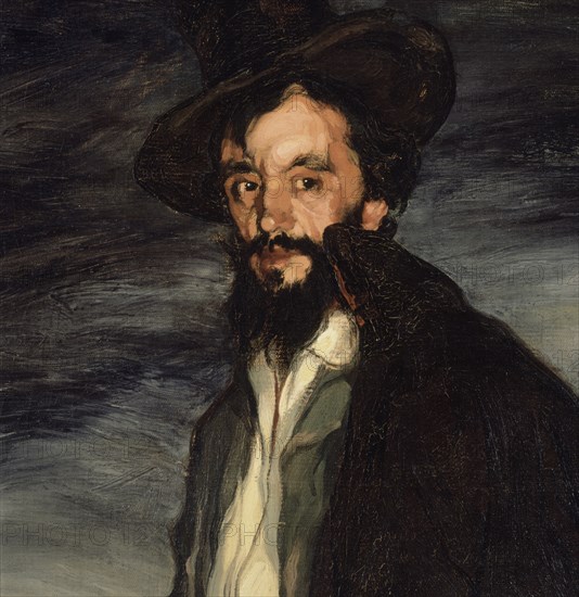 ZULOAGA IGNACIO 1870-1945
DETALLE" RETRATO DEL PINTOR PABLO URANGA"-1905-OLEO LIENZO,146x115,5