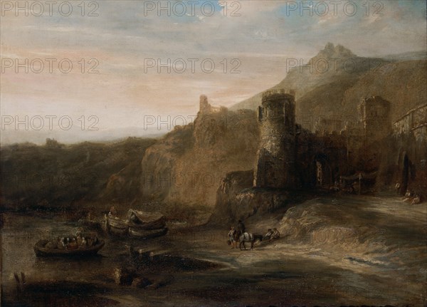PEREZ VILLAAMIL JENARO 1807/54
CASTILLOS EN LA COSTA-1840-OLEO LIENZO, 94,5x126,2 CM
HABANA LA,