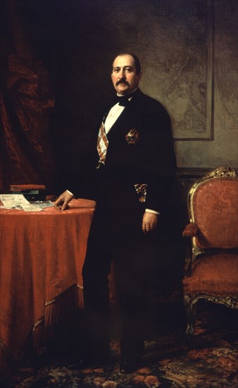 MADRAZO FEDERICO 1815/94
RETRATO DE DON JOSE RODRIGUEZ LOPEZ-OLEO LIENZO,208x131 CM
HABANA LA,