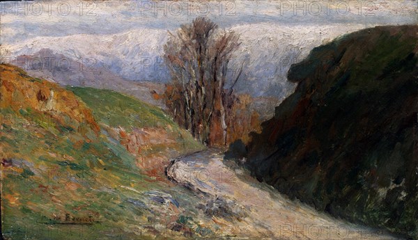 BERUETE Y MORET A 1845/1912
PAISAJE DE LA SIERRA-OLEO TABLA, 15,4x26 CM
HABANA LA, MUSEO BELLAS