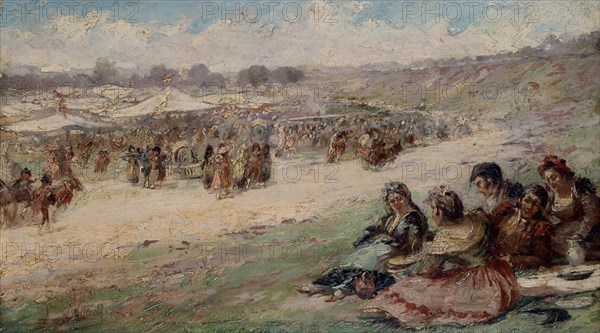 LUCAS VILLAMIL EUGENIO 1958-1918
LA PRADERA DE SAN ISIDRO - O/T 21x40
HABANA LA, MUSEO BELLAS