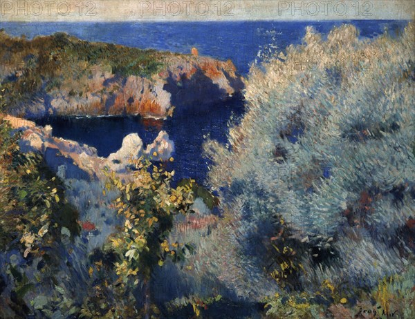 MIR JOAQUIN 1873-1940
PAISAJE DE MALLORCA 1901-OLEO LIENZO, 62,5x79,5 CM
HABANA LA, MUSEO BELLAS
