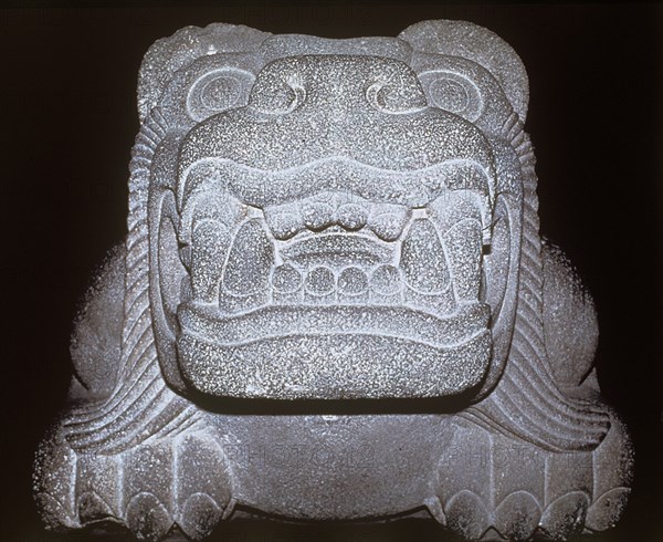 work of art preserved at the museum of anthropology of Mexico