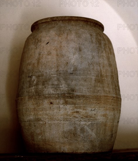 TINAJA DE CERAMICA SIN VIDRIAR - ARTE POPULAR -
SAN CARLOS DE LA RAPITA, COLECCION