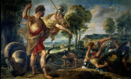 Jordaens, Cadmos and Minerva