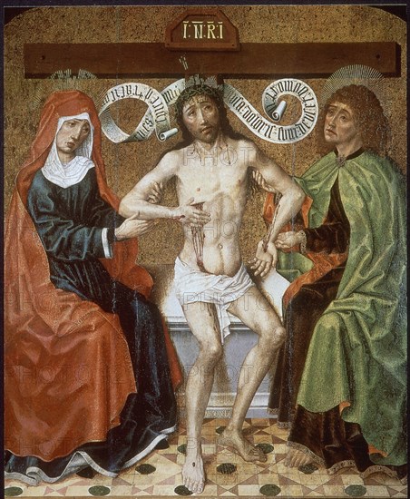 CRUZ DIEGO DE LA
CRISTO DE LA PIEDAD ENTRE LA VIRGEN Y SAN JUAN-Nº PRADO 7660
MADRID, MUSEO DEL