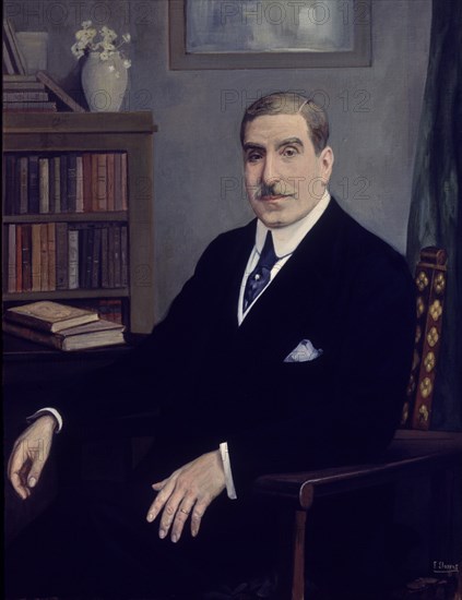 LLORENS FRANCISCO 1874-1948
RETRATO DE JOAQUIN SANCHEZ DE TOCA - 1852/1942 -
MADRID, ACADEMIA