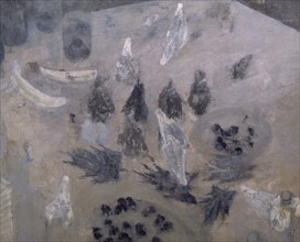 COSSIO PANCHO FRANCISCO 1884/1970
BODEGON CON FRUTAS Y FLORES 1962 - OLEO/LIENZO 80X104