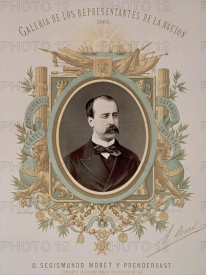 ROVIRA L
SEGISMUNO MORET-FOTOGRAFIA 1869 (1838/1913)POLITICO LIBERAL
MADRID, BIBLIOTECA NACIONAL
