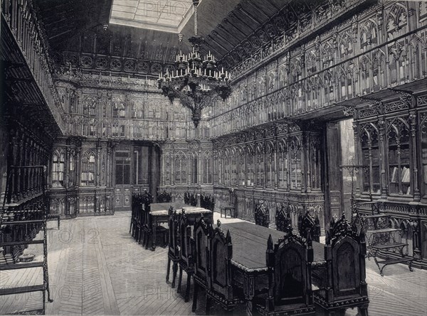 GRABADO DE 1886-BIBLIOTECA DEL SENADO-ILUSTRAC ESP/AMERICANA
MADRID, SENADO-BIBLIOTECA
MADRID