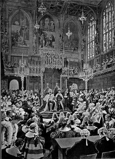 CAMARA DE LOS LORES-EDUARDO VII APERTURA PARLAMENTO 1902-IL ESPAÑOLA/AMERICANA
MADRID,
