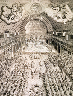 Assemblée de l'Etat français de 1614, dans la salle des Bourbons