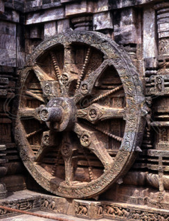 DET - RUEDAS DEL CARRO SOLAR(RATHA SURYA)8 RADIOS Nº SIMBOLICO
KONARAK, TEMPLO DEL SOL
INDIA