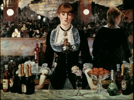 MANET EDUARD 1832/83
LA BARRA DEL FOLIES- BERGERE- 1881-2 - IMPRESIONISMO FRANCES - O/L -