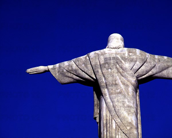CRISTO DEL CORCOVADO-VISTO DE ESPALDAS-DET SUPERIOR
RIO DE JANEIRO, EXTERIOR
BRASIL