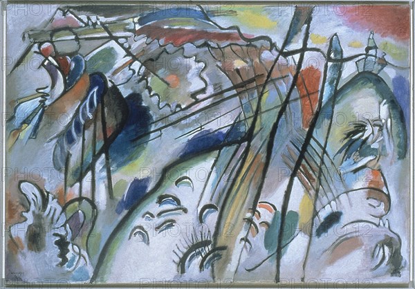 KANDINSKY WASSILY 1866/1944
*IMPROVISACION 28-(SEGUNDA VERSION) 1912 OLEO/LIENZO.113 X 158