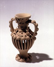 JARRA DE ADORNO - DECORADA CON CONCHAS Y FLORES
SA CABANETA-MARRATXI, COLECCION