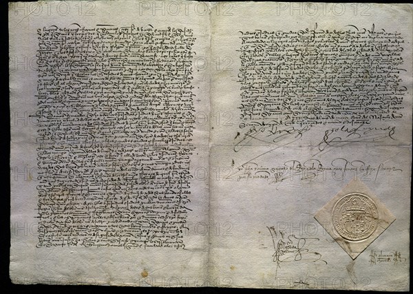PODER PARA LOS JUDIOS OTORGADO POR LOS REYES CATOLICOS EN GRANADA 1/3/1492
AVILA, ARCHIVO