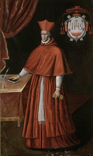 ANONIMO ESPAÑOL
RETRATO DEL CARDENAL DON JUAN MARTINEZ SILICEO-FIN S XVI-180X148 CM-O/L
TOLEDO,