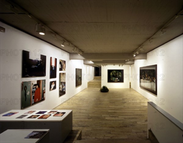 SALA CON EXPOSICION-DCHA:OBRA DE SAM TAYLOR-FRENTE:DE MAT COLLISHAW-IZQ:RICHARD BILLINGHAM
MADRID,