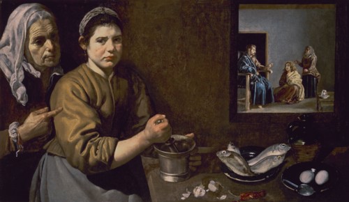 Vélasquez, Le Christ dans la maison de Marthe et Marie