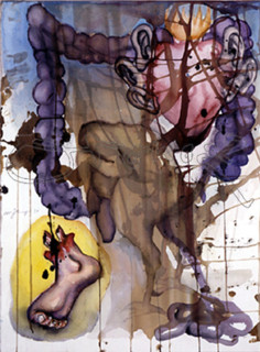 OCAMPO MANUEL 1965-
AS BLIND AS A BAT FLYING INTO TH MIDNIGHT SUN, 1998
MADRID, GALERIA SOLEDAD