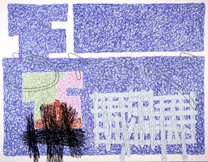 LASKER JONATHAN 1948/
WERE 8 ON THIS SIDE 1998-190,5 X 243,8 CM- OLEO/LIENZO
MADRID, GALERIA