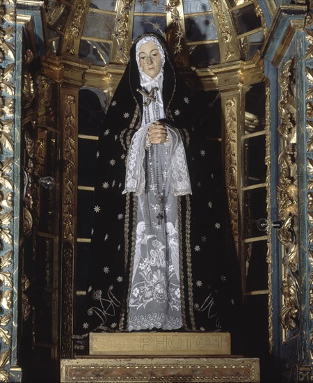 ROLDAN LUISA(ROLDANA) 1654-1704
DOLOROSA - ESCULTURA BARROCA- S XVII
SISANTE, MONASTERIO DE