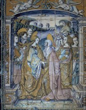 PISANO NICOLA
PALACIO ALTO-ORATORIO DE LOS RRCC-ALTAR RETABLO DE CERAMICA 1504-DETALLE DE LA