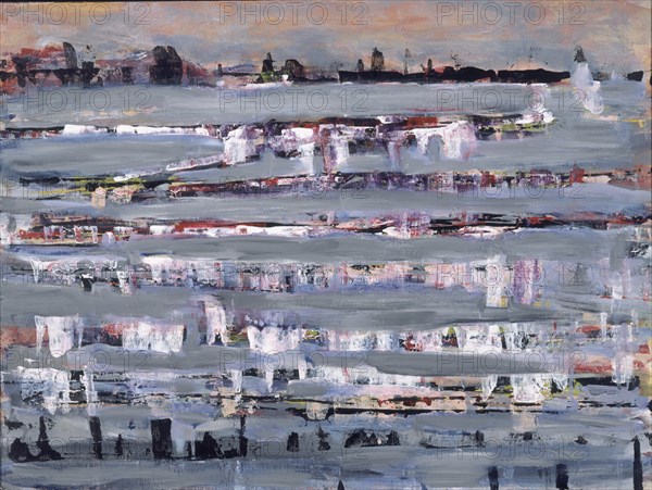OLIVARES MARINA
PAISAJE URBANO - 1997 - 46  X 61 cm - A/L
MADRID, COLECCION