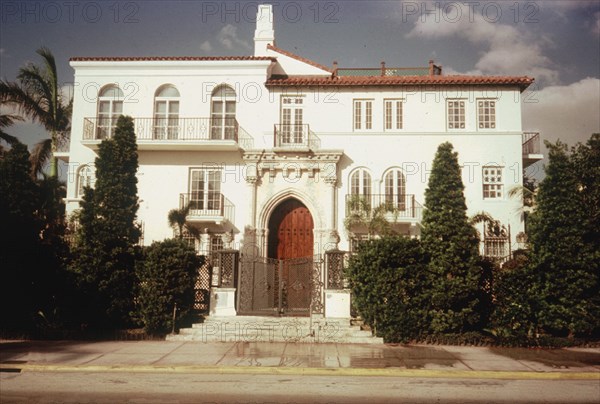 MANSION DE GIANNI VERSACE - LUGAR DONDE FUE ASESINADO EN JULIO DE 1997
MIAMI-FLORIDA,