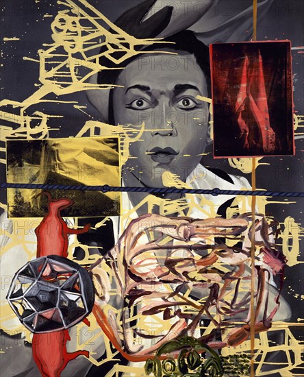 SALLE DAVID 1952-
SLANG FOR YOU - 1992 - 200 X 143 CM - OLEO/ACRILICO/LIENZO
MADRID, GALERIA