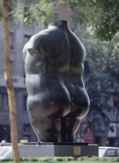 BOTERO FERNANDO 1932
TORSO DE MUJER - VISTA TRASERA
MADRID, EXPOSICION BOTERO
MADRID

This