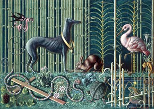 PEREZ VILLALTA GUILLERMO 1948-
LOS EMBLEMAS DEL AMOR - 1998/99 - 141x200 cm -