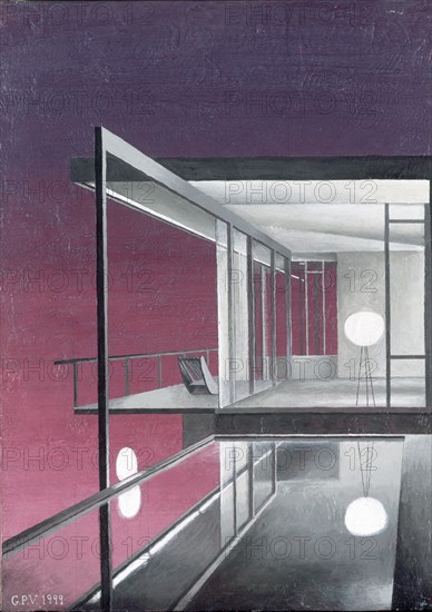 PEREZ VILLALTA GUILLERMO 1948-
NEUTRA CONFORT - 1999 - 50x36 - TEMPLE/LIENZO
MADRID, GALERIA