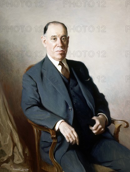 SEGURA ENRIQUE
RETRATO DE DON ANTONIO BESAGOITI RUIZ - PREDIDENTE DEL BANCO - 1963
MADRID, BANCO