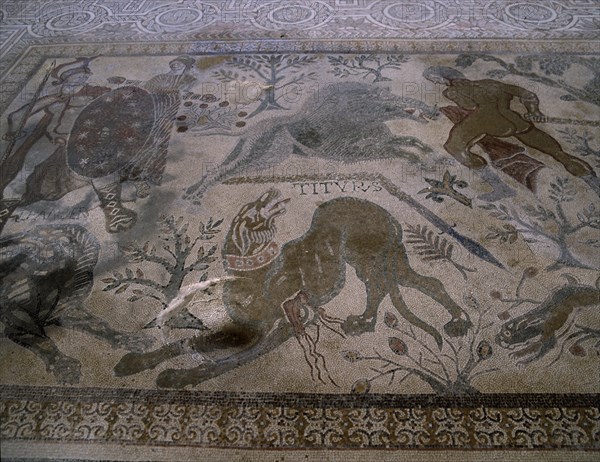 MUERTE DE ADONIS- MARTE Y VENUS- MOSAICO DE LA VILLA DE MATERNO CINEGIO - S IV
CARRANQUE, VILLA