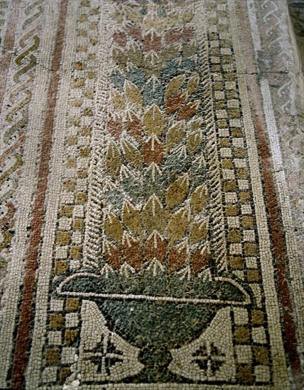MOSAICO DE LA  VILLA DE MATERNO CINEGIO- S IV
CARRANQUE, VILLA ROMANA
TOLEDO