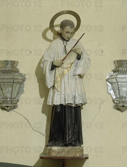 ESCULTURA DE SAN LUIS GONZAGA
MADRID, IGLESIA DE SAN LUIS DE GONZAGA
MADRID

This image is not