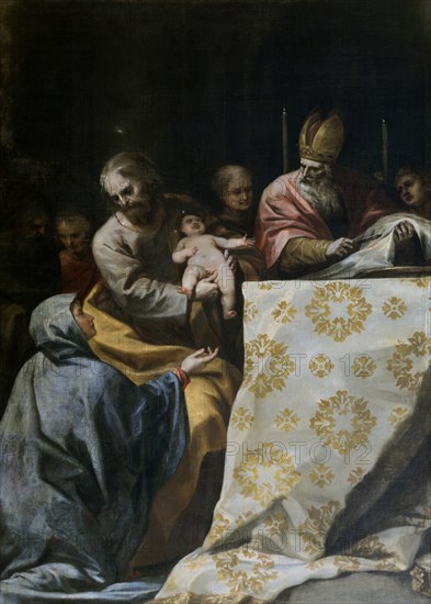 CANO ALONSO 1601/1667
CIRCUNCISION - RETABLO DEL NIÑO JESUS
GETAFE, IGLESIA DE SANTA MARIA