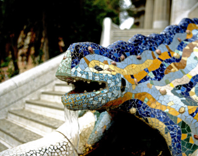 Gaudi, Parc Güell à Barcelone
