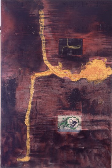 BROTO JOSE MANUEL 1949/
SIN TITULO - 1988 - ACRILICO/L - 3x2        nº 788
MADRID, GALERIA