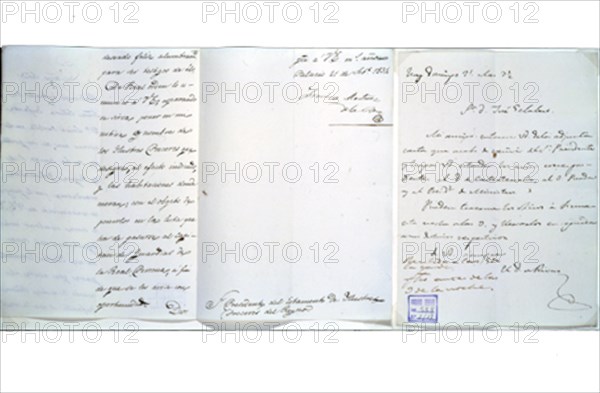 REAL ORDEN Y COMUNICACION- NACIMIENTO INFANTA AMALIA FELIPA HIJA FCº DE PAULA Y LUISA