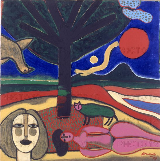 CORNEILLE
PINTURA - 1999-GRUPO COBRA
MADRID, COLECCION PARTICULAR
MADRID